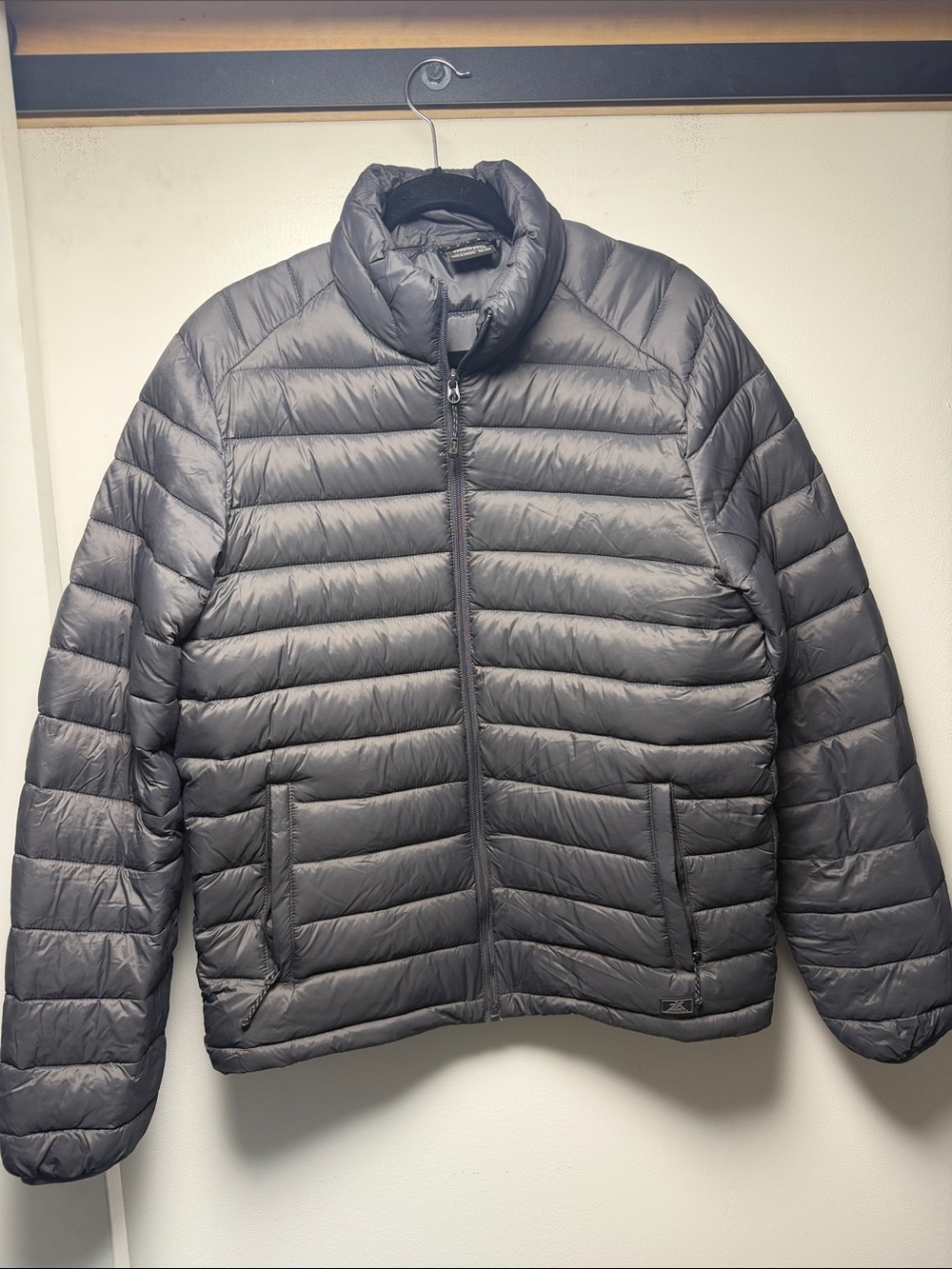 ZeroXposur Men's Quilted Puffer Jacket - Gray